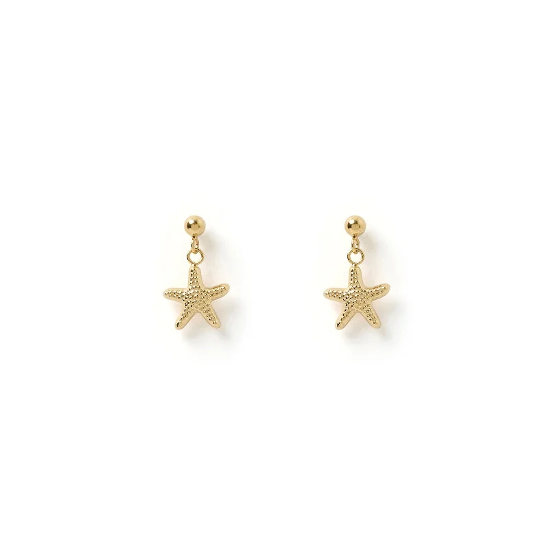 Neptune Gold Earrings