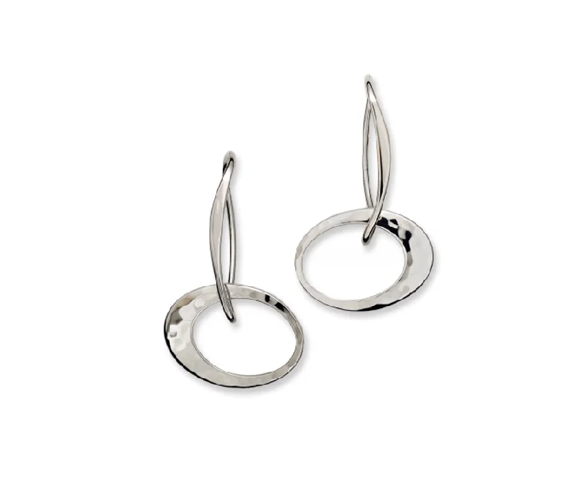 Petite Elliptical Earrings