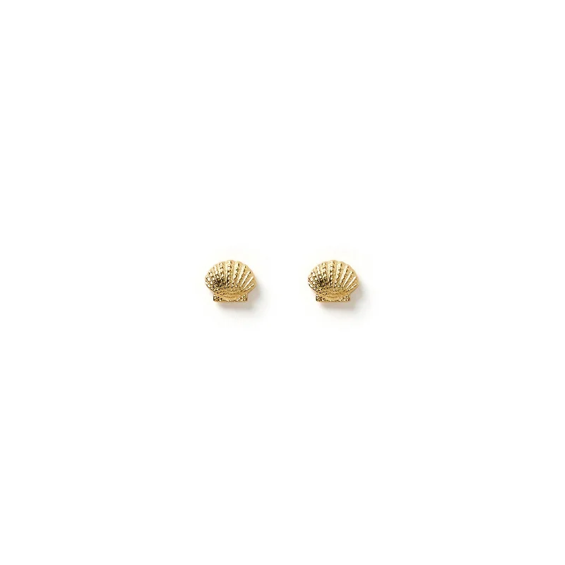 Shelli Gold Studs