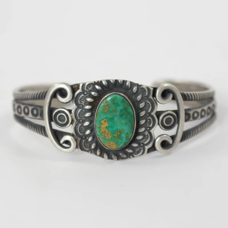 real diamond solitaire ring 1930s Fred Harvey Cuff