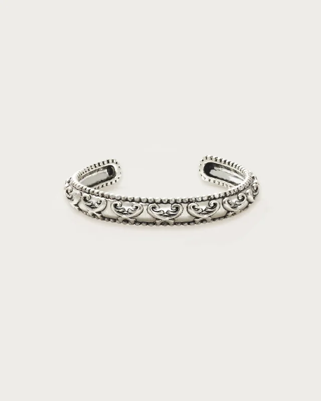 hammered gold signet ring Arcadia Bangle