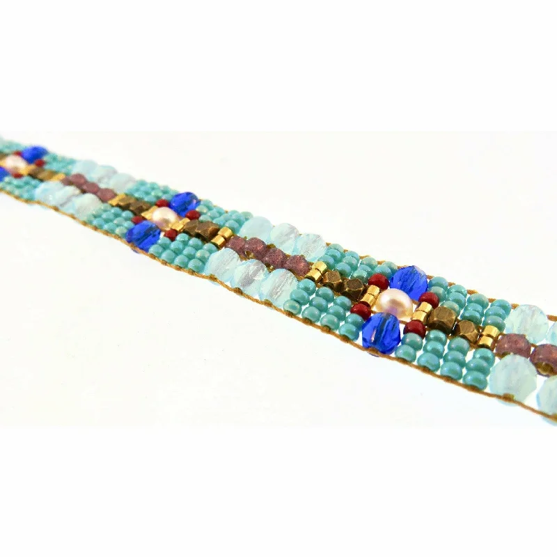 Chili Rose Blue Skies Tiffany  Bracelet