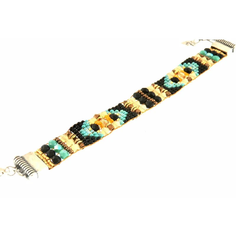 vintage emerald cocktail ring Chili Rose Sandy Black Squash Tiffany   Bracelet- Adonnah Langer