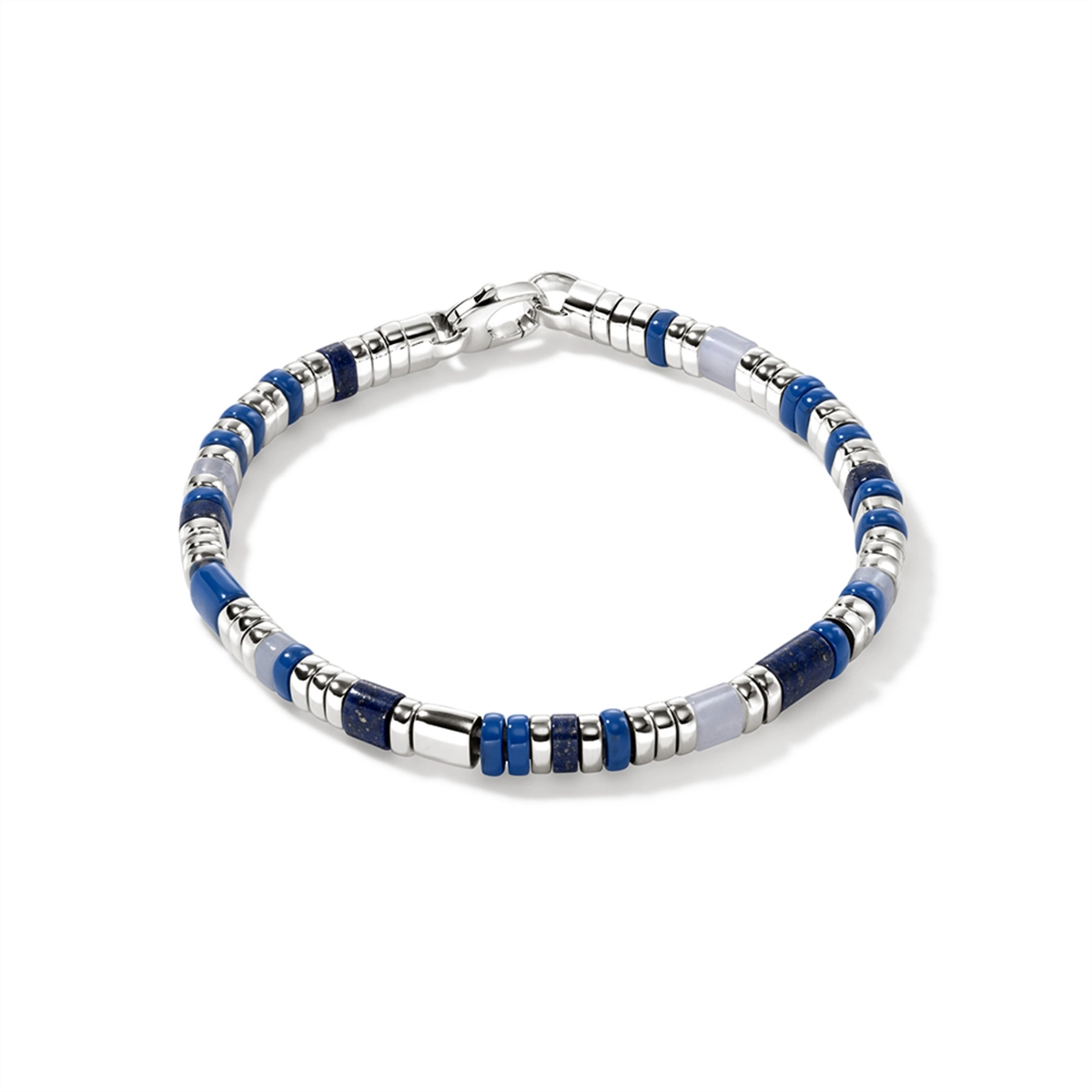 John Hardy Sterling Silver 5mm Colorblock Bracelet