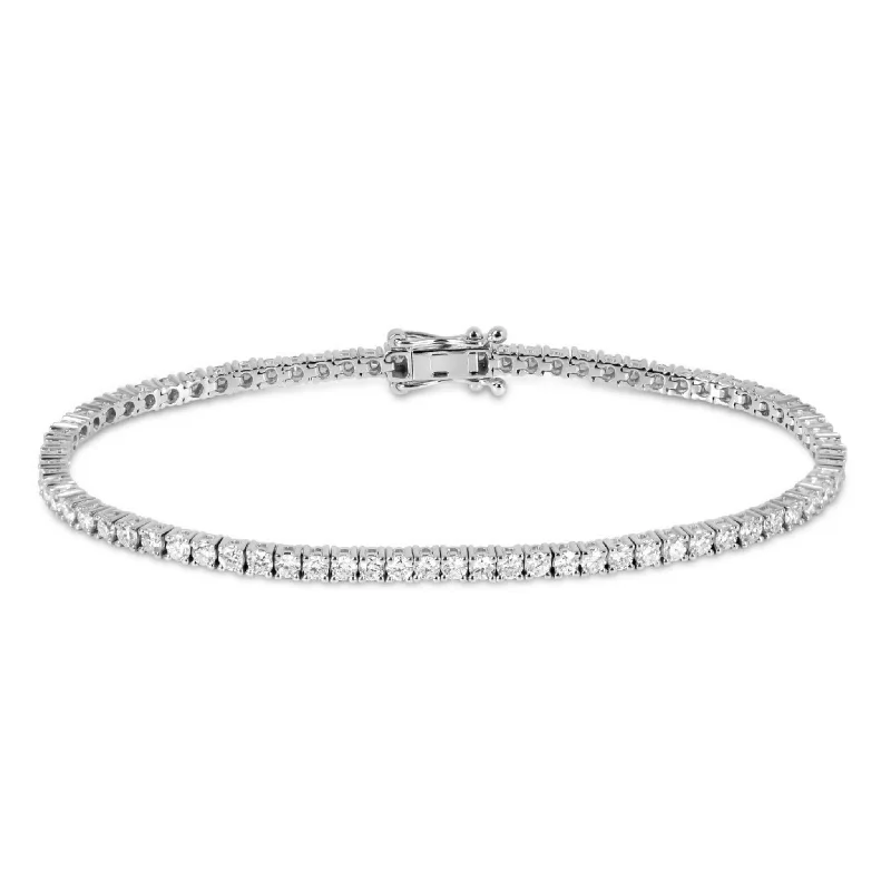 The Lab-Grown Diamond Tennis Bracelet (Pre-Order)