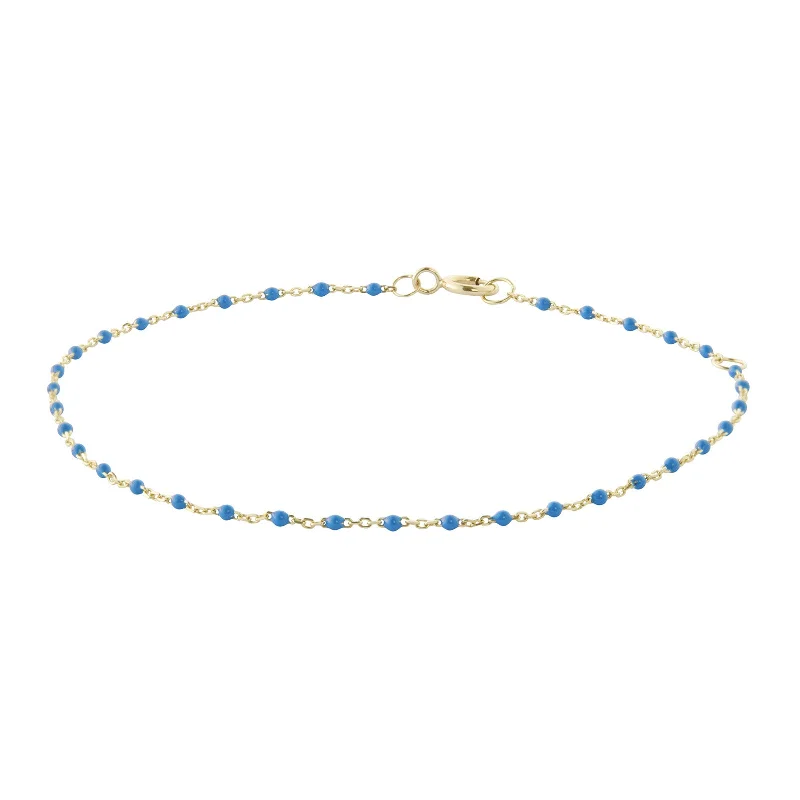 bold chunky cocktail ring Lapis Tiny Dot Chain Bracelet