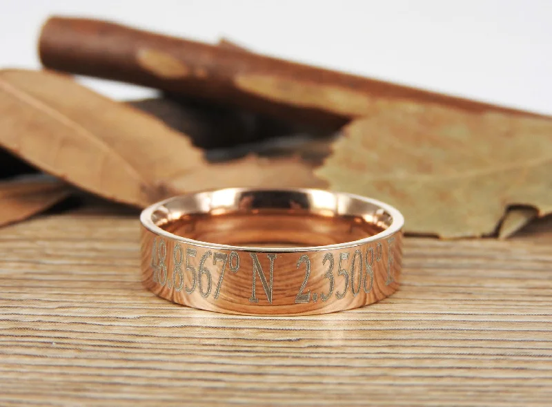 real peridot charm bracelet Latitude Longitude Ring, Coordinate Ring, Longitude Latitude, Personalized Ring, Personalized Jewelry,ring coordinates