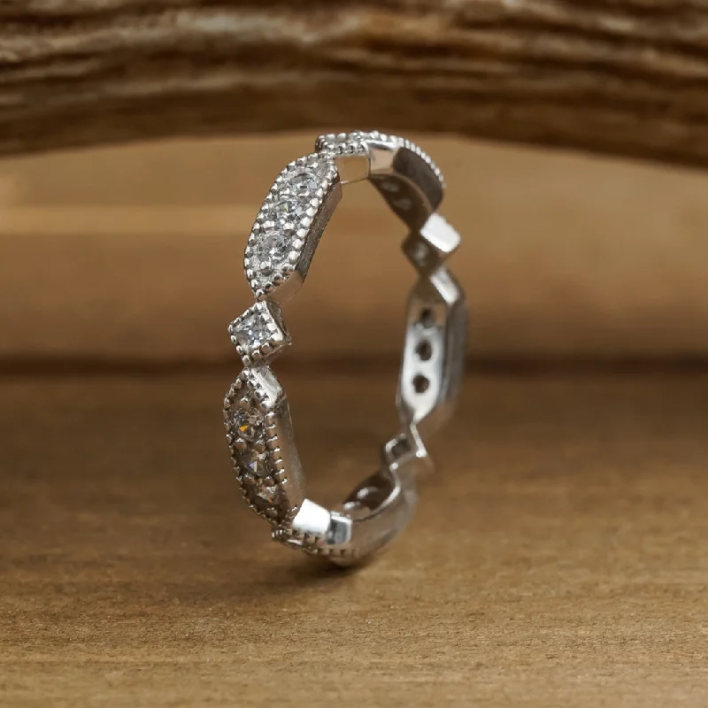 sterling silver lotus ring The Burgess