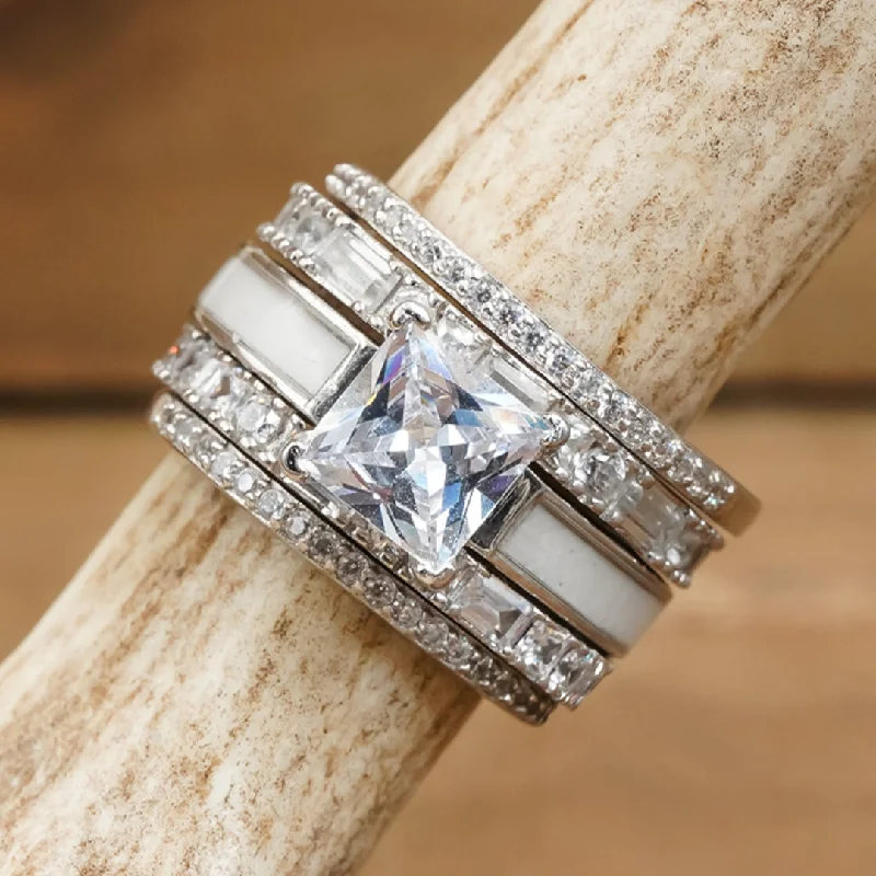 classic pearl strand necklace The Snow Creek Wedding Set
