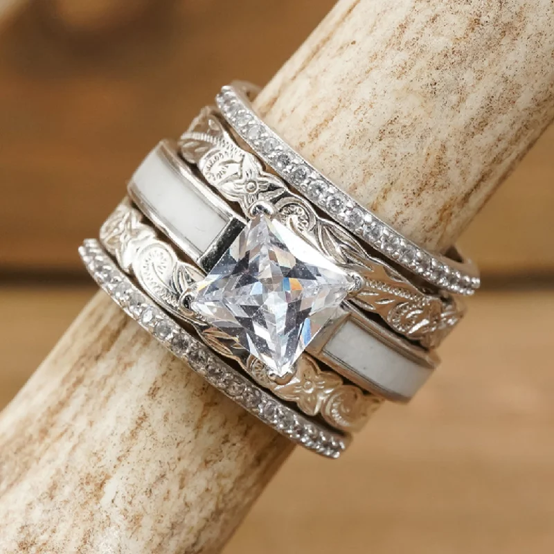 bold statement cuff bracelet The Treasury Hill Bridal Set