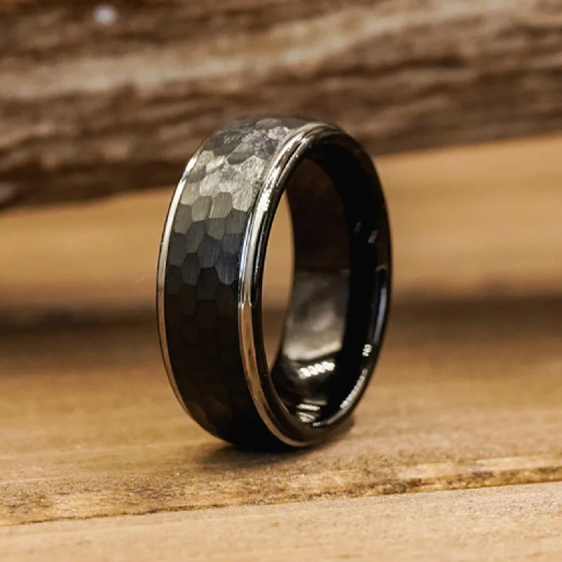 minimalist rose gold stacking rings The Yukon