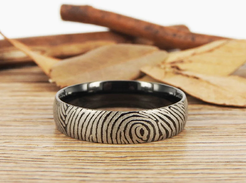 elegant drop earrings wedding Your Actual Finger Print Rings, Family Fingerprints, Friendship Rings, Men Ring, Father's Gift, WEDDING RING - Black Titanium Rings 6mm elegant drop earrings wedding Your Actual Finger Print Rings, Family Fingerprints, Friendship Rings, Men Ring, Father's Gift, WEDDING RING - Black Titanium Rings 6mm