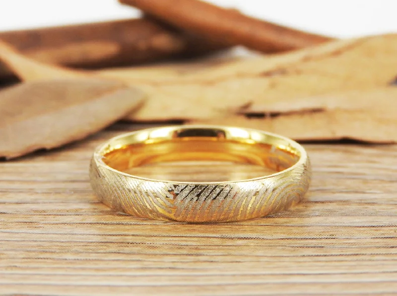 hammered sterling silver band Your Actual Finger Print Rings, Family Fingerprints, Friendship Rings, Women Ring, WEDDING RING - Gold Titanium Rings 4mm hammered sterling silver band Your Actual Finger Print Rings, Family Fingerprints, Friendship Rings, Women Ring, WEDDING RING - Gold Titanium Rings 4mm
